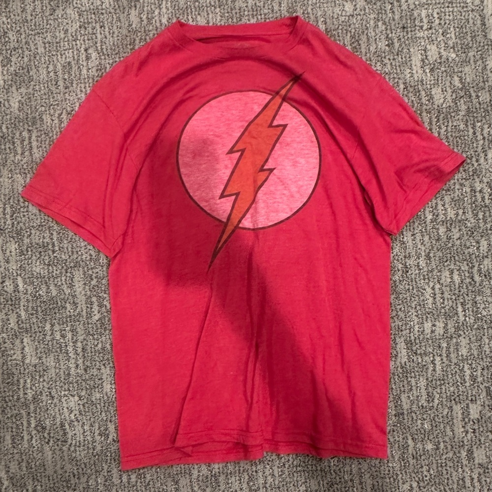 DC Red Flash Logo Kids T-Shirt